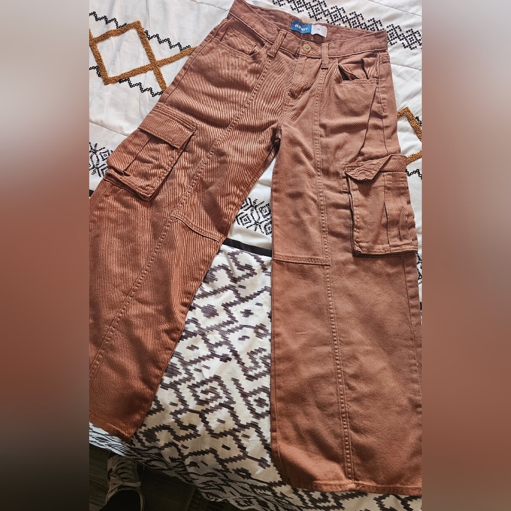 Old Navy Kids Brown Cargo Pants